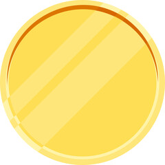 Gold Coin Isolated