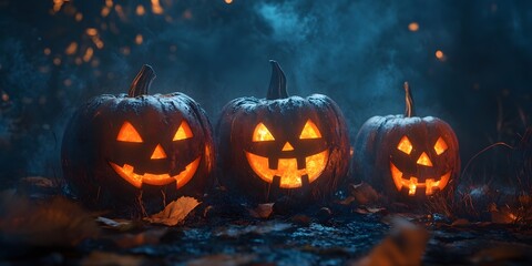 Creepy Halloween background