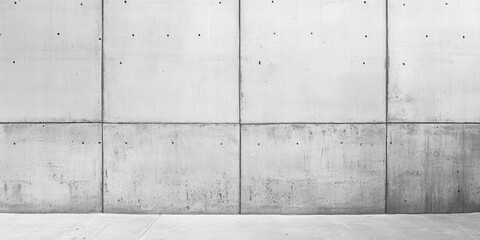 A large, empty room with white walls and a grey floor. The room is bare and empty, with no furniture or decorations. The walls are made of concrete blocks, giving the room a stark, industrial look