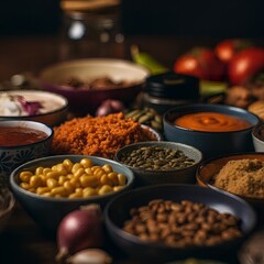 Obraz premium World Food Day Background