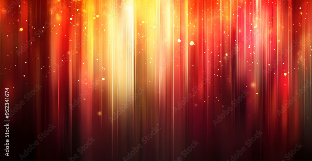 Poster vibrant abstract background with warm red, orange, and yellow hues creating a dynamic and energetic 