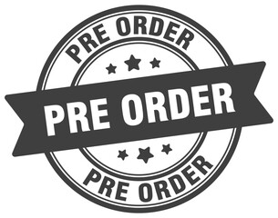 PRE ORDER
