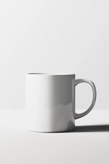 Fototapeta premium coffee mug mockup with attractive background generated by AI