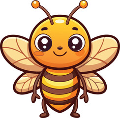 Obraz premium Bee victor art sticker