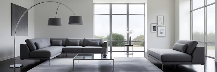 Fototapeta premium Elegant Sofa Mockup for Designers: Premium Quality and Stylish Presentation for Modern Living Spaces