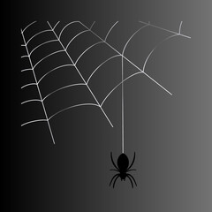 A Halloween Spiderpattern backgound pastel 