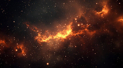 Naklejka premium Embers sparks space backgrounds 