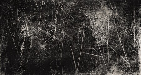 Scratched Black Surface