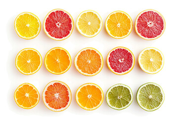 background of citrus fruit