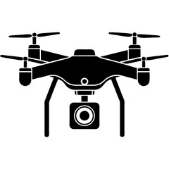 professional drone with camera vector electronic product 