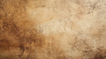 Obraz premium Cracked and aged brown wall