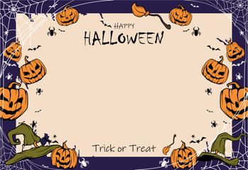 halloween background with sapce for text