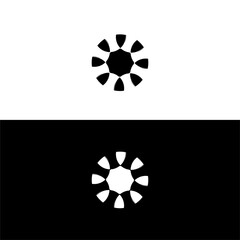 Circle vector logo template design