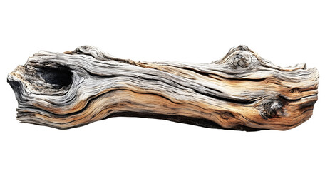 Beautiful piece of driftwood showcasing intricate textures and natural patterns, perfect for home decor and art projects.