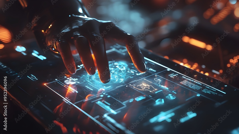 Poster ai powered digital assistant manages user s schedule finances and communication