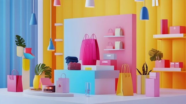 Vibrant and Dynamic E commerce Website with Customizable Product Filters and Multi Currency Converter