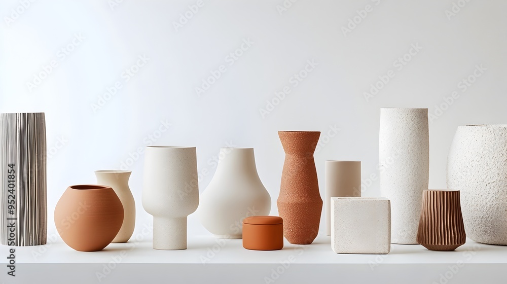 Poster detailed product descriptions on a global e commerce platform with minimalist styling