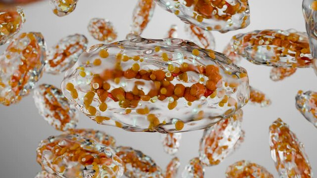Monkeypox infection pandemic. monkeypox cell, symptoms or precautions, variant of smallpox, Mutated fever monkey, Virus threat to human health, 3d render