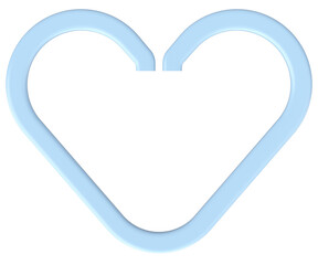 3D illustration of Paper Clip.