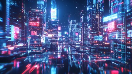 Futuristic Global Marketplace with Shopping and Virtual Product Try ons Showcasing International Fashion and Accessories