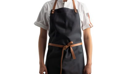 Apron isolated on transparent background, PNG