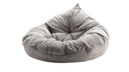 Beanbag isolated on transparent background, PNG