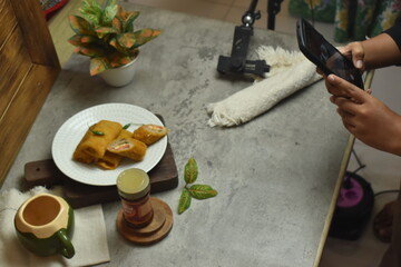 Taking photos of food using a cellphone is a fun activity. workshop on photographing food using a cellphone.