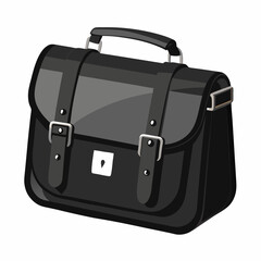 Satchel black silhouette