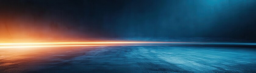 An abstract illustration of agile project management, with glowing neon paths and digital icons, in a vibrant, futuristic style