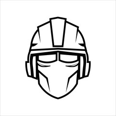 typography robot illustration