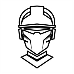 typography robot illustration