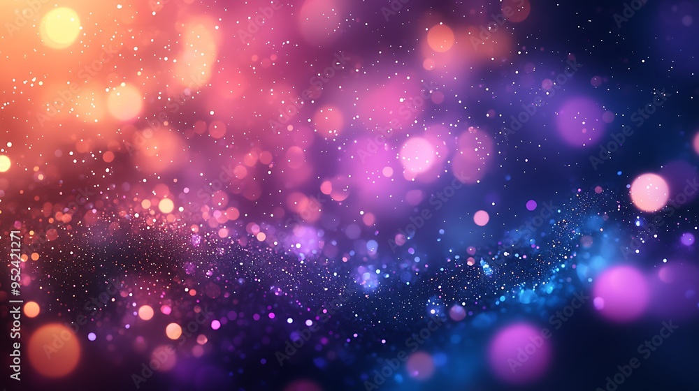 Poster a festive backdrop of bokeh lights and glittering texture sparkles with lively elegance.