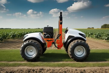 Fototapeta premium Innovative Agricultural Robotics Solutions Advancing Modern Farming Technology