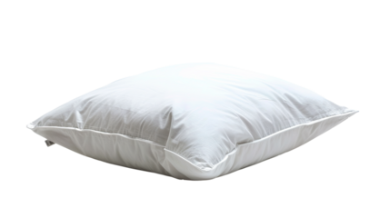 Cushion pillow isolated on transparent background, PNG