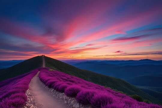 Breathtaking Amethyst Hill Sunset Climb Experience with Stunning Outdoor Views