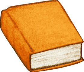 Watercolor hand drawn book