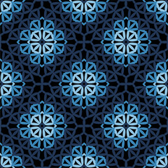 Pattern with crochet granny square wallpaper handmade decorative art design print 