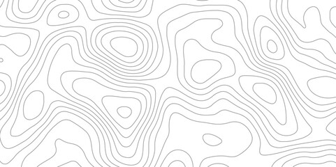 Abstract design with seamless pattern with lines topographic map. geographic mountain relief. retro topographic map. geographic contour map paper texture. terrain path isolated on a background.