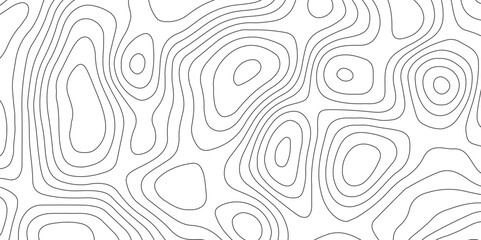 Abstract design with seamless pattern with lines topographic map. geographic mountain relief. retro topographic map. geographic contour map paper texture. terrain path isolated on a background.