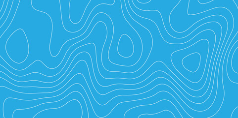 Fototapeta premium Abstract design with seamless pattern with lines topographic map. geographic mountain relief. retro topographic map. geographic contour map paper texture. terrain path isolated on a color background.