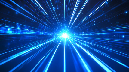 Blue light, technology background