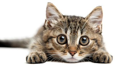 Naklejka premium kitty isolated on transparent background, PNG