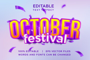 pop cartoon comic style editable text effect 