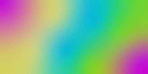 Gradient Blurred Motion banner Abstract Background with various colors, soft and grainy colorful Glittering gradient background with hologram effect, decorative poster banner landing page background.