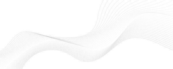 Abstract grey wave background