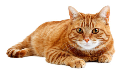 Obraz premium Scottish cat isolated on transparent background, PNG