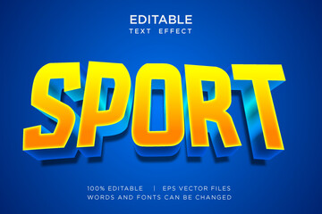 game sport text effect