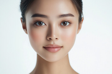 Obraz premium Close up portrait of a woman