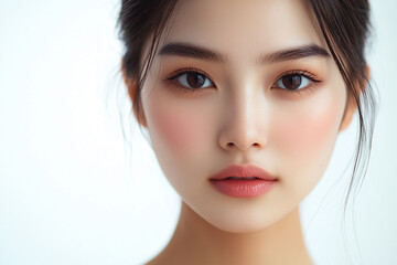 Fototapeta premium Close up portrait of a woman