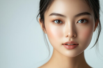 Fototapeta premium Close up portrait of a woman